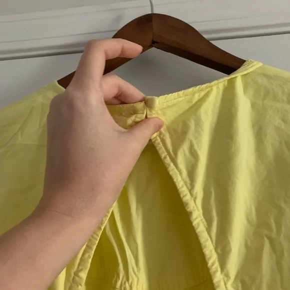 Maeve butter Yellow Puff Sleeve Dress - Picture 8 of 9